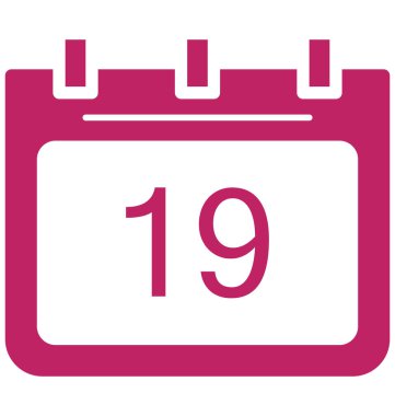 On dokuz, on dokuz özel olay günü vektör simge bu kolayca değiştirilebilir veya düzenleme.