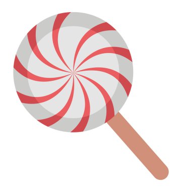 Lolipop izole renk illüstrasyon simge özel kullanmak Halloween için