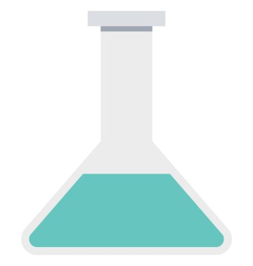 Konik şişesi, şişe, kolayca değiştirilebilir veya düzenlediğiniz izole vektör simgesi