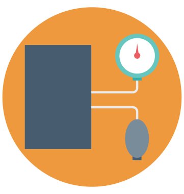 BP operatör, kan basıncı operatör, kolayca değiştirilebilir veya düzenlediğiniz izole vektör simgesi