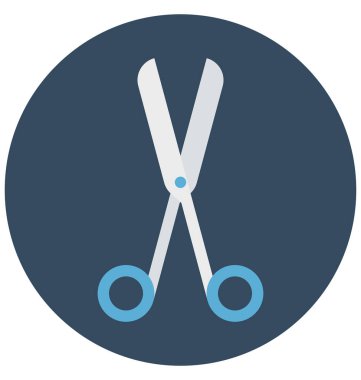 Çalışma platformları, kesici alet, kolayca değiştirilebilir veya düzenlediğiniz izole vektör simgesi