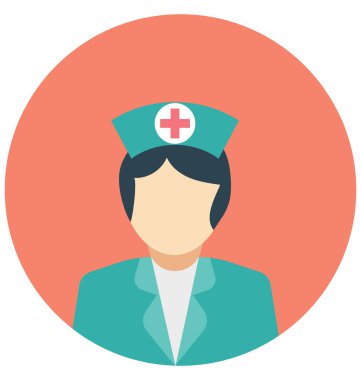 Doktor avatar, Doktor, kolayca değiştirilebilir veya düzenlediğiniz izole vektör simgesi