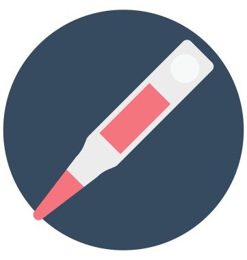 Termometre, sıcaklık, kolayca değiştirilebilir veya düzenlediğiniz izole vektör simgesi