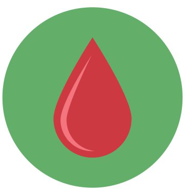 damla, damla, kolayca değiştirilebilir veya düzenlediğiniz izole vektör simgesi