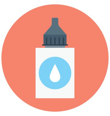 su şişesi, şişe, kolayca değiştirilebilir veya düzenlediğiniz izole vektör simgesi