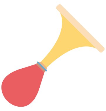 Trompet vektör izole vektör simgeleri kolayca değiştirilebilir ve Düzenle