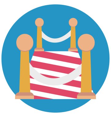 Parti giriş vektör izole vektör simgeleri kolayca değiştirilebilir ve Düzenle