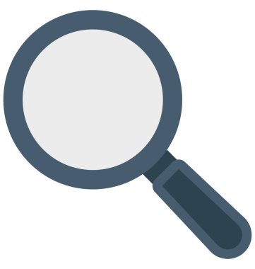 arama cam, Büyüteç, kolayca değiştirilebilir veya düzenlediğiniz izole vektör simgeler 