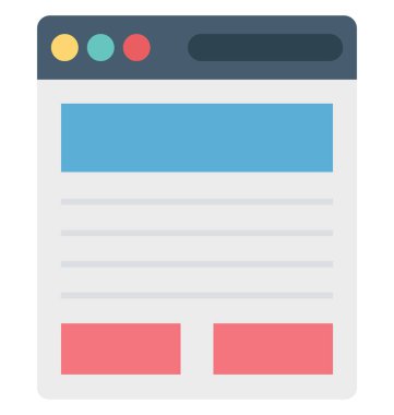 Tel çerçeve, Kullanıcı arabirimi, kolayca değiştirilebilir veya düzenlediğiniz izole vektör ikonlar 
