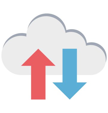 veri paylaşımı, veri alış verişi, izole vektör simgeleri bu kolayca değiştirilebilir veya düzenleme 