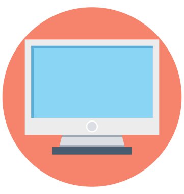 LED, lcd, kolayca değiştirilebilir veya düzenlediğiniz izole vektör simgeler 