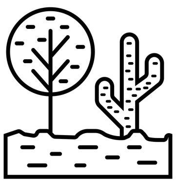 Plantation izole vektör kolayca değiştirilebilir veya Düzenle simgesini