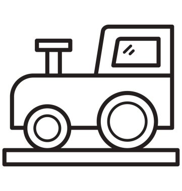 Jeep izole vektör kolayca değiştirilebilir veya Düzenle simgesini