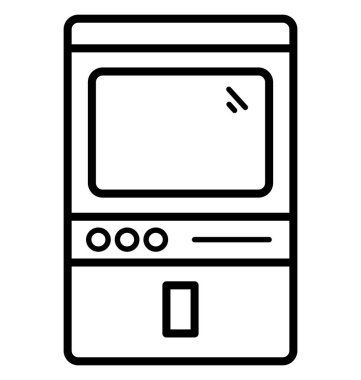 Gameboy izole vektör kolayca değiştirilebilir veya Düzenle simgesini