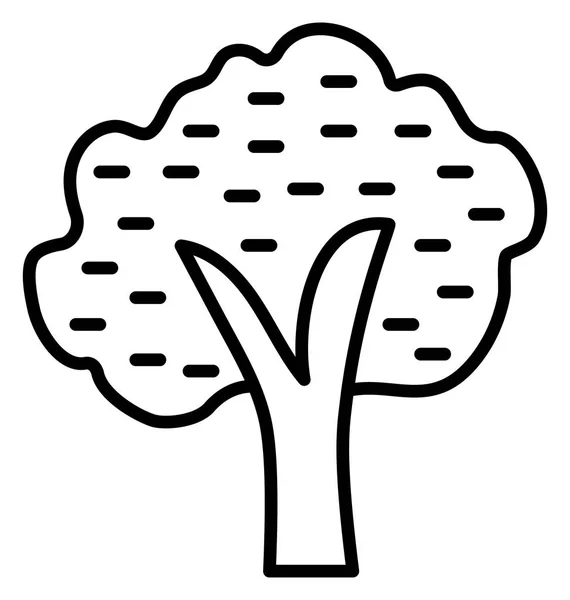 Δέντρο Απομονωμένες Διάνυσμα Εικονίδιο Που Μπορεί Εύκολα Τροποποιηθεί Επεξεργαστείτε — Διανυσματικό Αρχείο