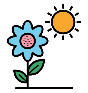 Klorofil izole vektör kolayca değiştirilebilir veya Düzenle simgesini