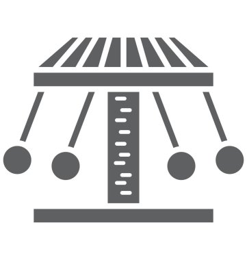 Adil binmek izole vektör kolayca değiştirilebilir veya Düzenle simgesini