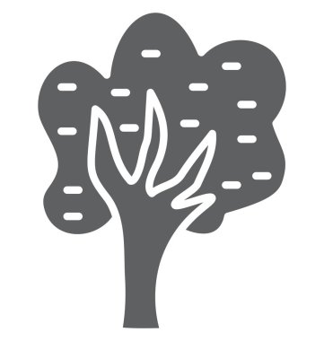 Funda ağaç izole vektör kolayca değiştirilebilir veya Düzenle simgesini