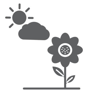 Klorofil izole vektör kolayca değiştirilebilir veya Düzenle simgesini