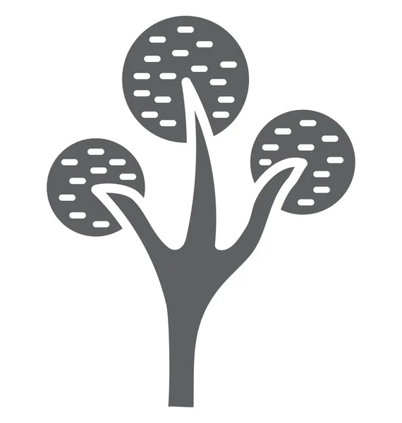 Ícone Vetor Isolado Árvore Que Pode Ser Facilmente Modificado Editar —  Vetores de Stock