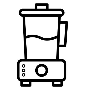 Kolayca değiştirilebilir veya düzenleme meyve sıkacağı izole vektör simgesi