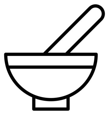 Kolayca değiştirilebilir veya düzenleme çorba izole vektör simgesi