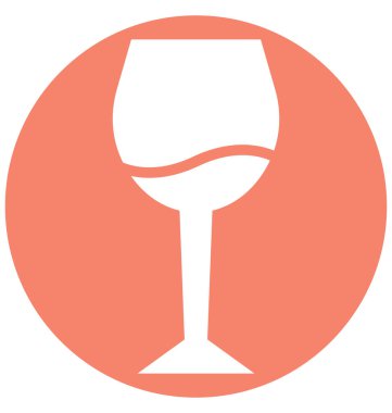 Kolayca değiştirilebilir veya düzenleme cam izole vektör simgesi