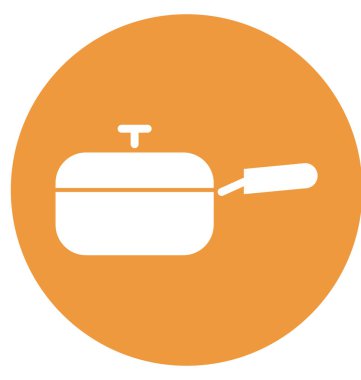 Kolayca değiştirilebilir veya düzenleme pişirme izole vektör simgesi