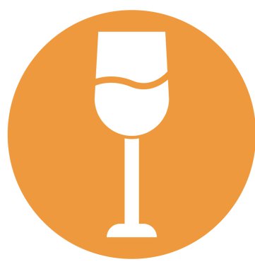 Kolayca değiştirilebilir veya düzenlemek soğuk içecek izole vektör simgesi