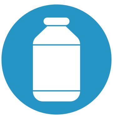 Kolayca değiştirilebilir veya düzenleme kavanoz izole vektör simgesi