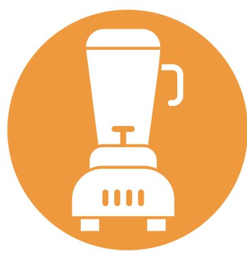 Kolayca değiştirilebilir veya düzenleme meyve sıkacağı izole vektör simgesi