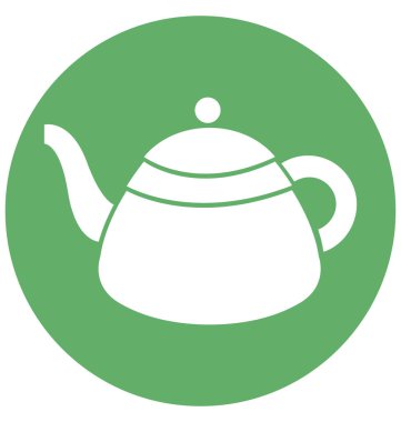 Kolayca değiştirilebilir veya düzenleme su ısıtıcısı izole vektör simgesi