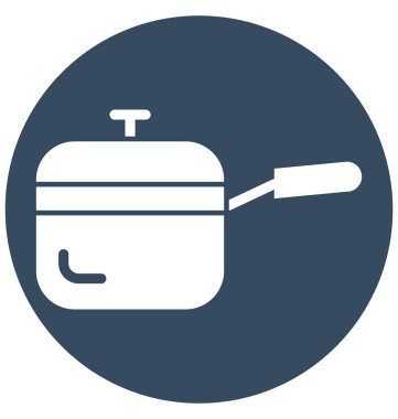 Kolayca değiştirilebilir veya düzenleme pişirme Pan izole vektör simgesi