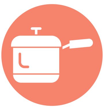 Kolayca değiştirilebilir veya düzenleme pişirme Pan izole vektör simgesi