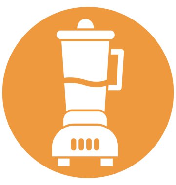 Kolayca değiştirilebilir veya düzenleme meyve sıkacağı izole vektör simgesi