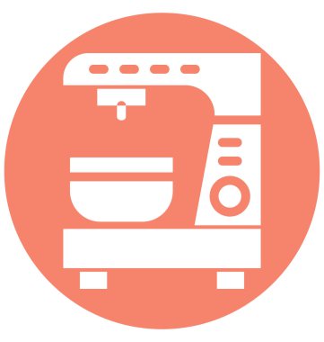 Kolayca değiştirilebilir veya düzenleme kahve makinesi izole vektör simgesi