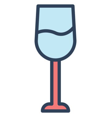 Kolayca değiştirilebilir veya düzenlemek soğuk içecek izole vektör simgesi