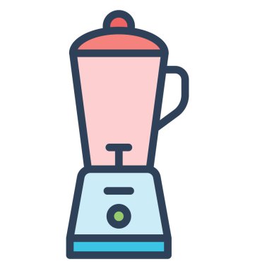 Kolayca değiştirilebilir veya düzenleme meyve sıkacağı izole vektör simgesi