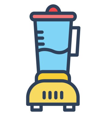 Kolayca değiştirilebilir veya düzenleme meyve sıkacağı izole vektör simgesi