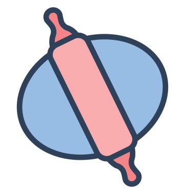 Kolayca değiştirilebilir veya düzenleme oklava izole vektör simgesi