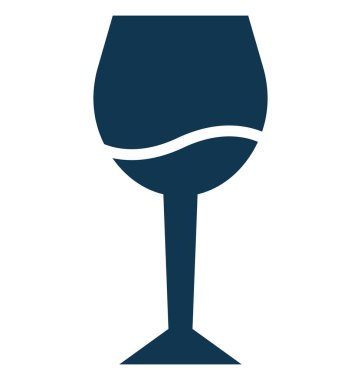 Kolayca değiştirilebilir veya düzenleme cam izole vektör simgesi