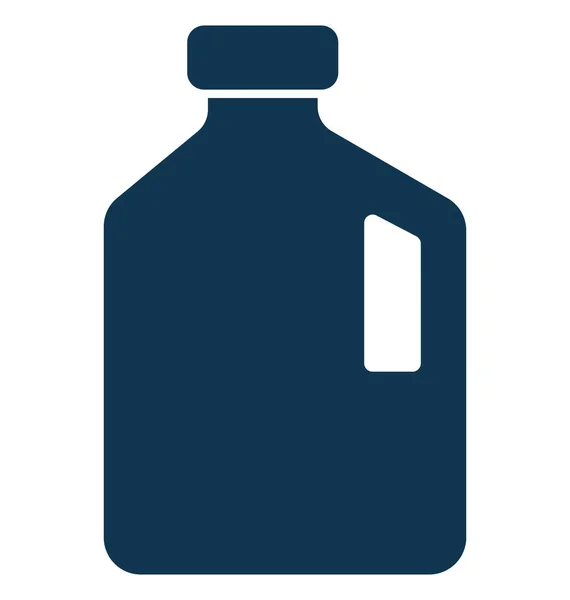 Water Gallon Kan Geïsoleerd Vector Icon Die Moeiteloos Kan Worden — Stockvector