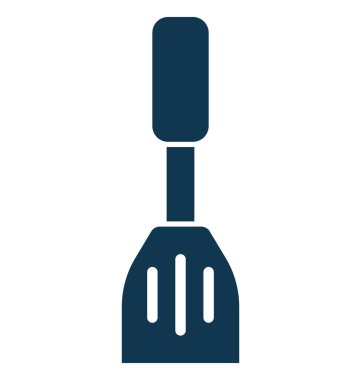 Kolayca değiştirilebilir veya düzenleme kepçe kap izole vektör simgesi