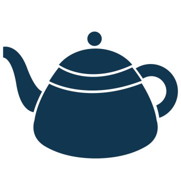 Kolayca değiştirilebilir veya düzenleme su ısıtıcısı izole vektör simgesi