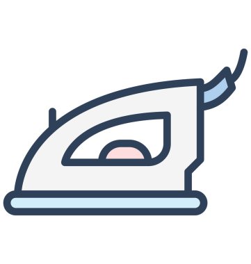 Elektrik, demir izole vektör simgesi olduğunu kolayca herhangi bir boyut düzenlenemez veya değiştirilme tarihi.