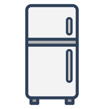 Elektronik, izole vektör simgesi olduğunu kolayca herhangi bir boyut düzenlenemez veya değiştirilmiş derin dondurucu.