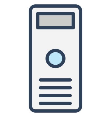 İzole vektör simgesi olduğunu kolayca herhangi bir boyut düzenlenemez veya değiştirilme tarihi Ac soğutucu, ac birim.