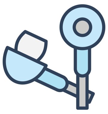 Kulaklıkları, izole vektör simgesi olduğunu kolayca herhangi bir boyut düzenlenemez veya değiştirilme tarihi kulaklık.