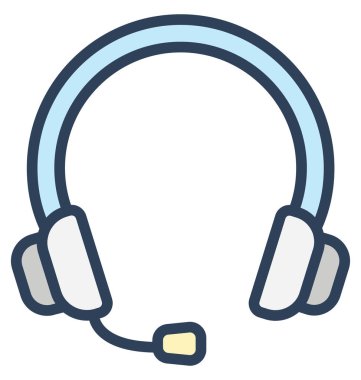 Kulaklıkları, izole vektör simgesi olduğunu kolayca herhangi bir boyut düzenlenemez veya değiştirilme tarihi kulaklık.