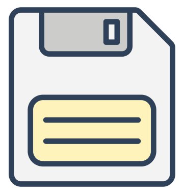 Disket, disket izole vektör simgesi olduğunu kolayca herhangi bir boyut düzenlenemez veya değiştirilme tarihi.